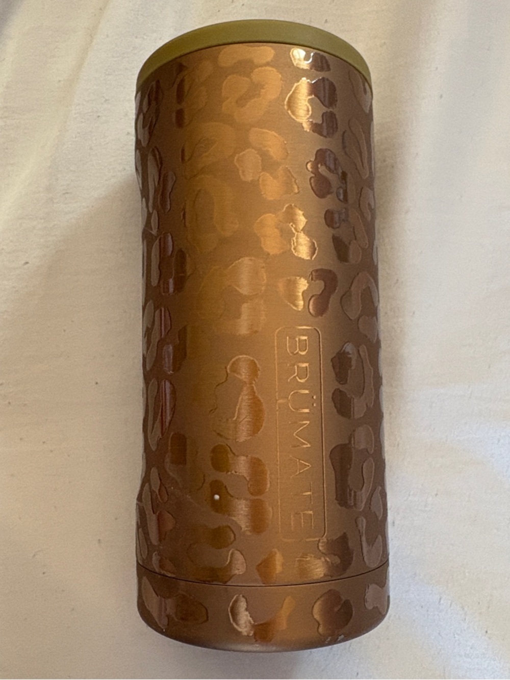 BRÜMATE Gold 12oz Slim Can Cooler